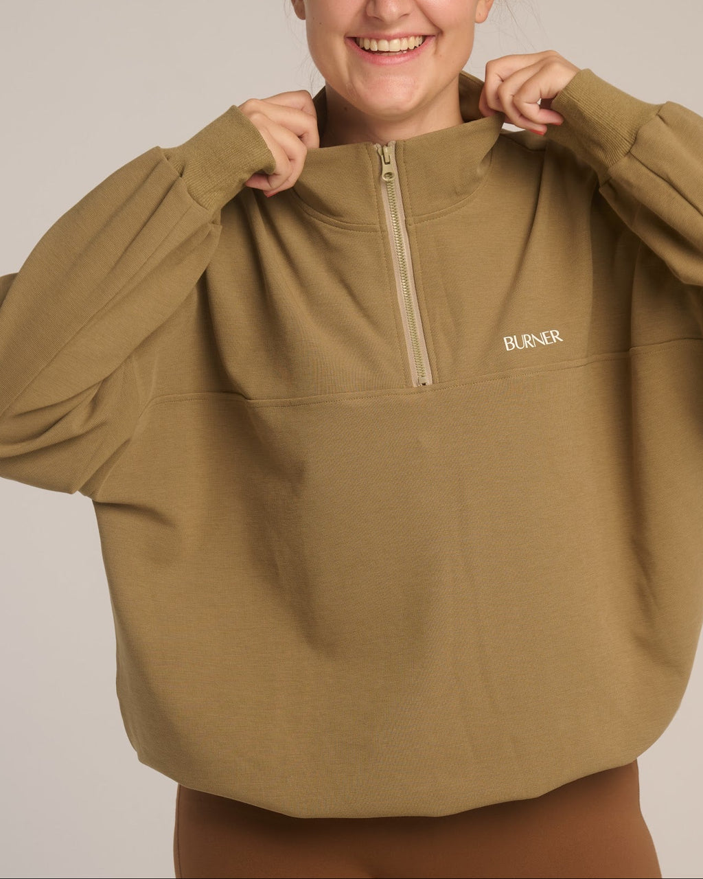 The Quarter Zip Sweater
