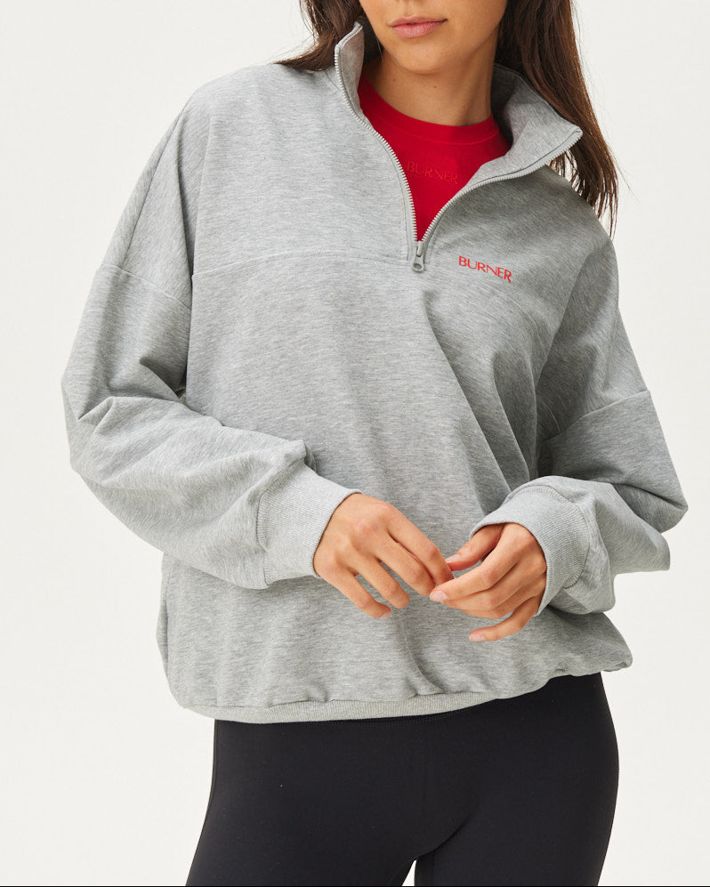 The Quarter Zip Sweater