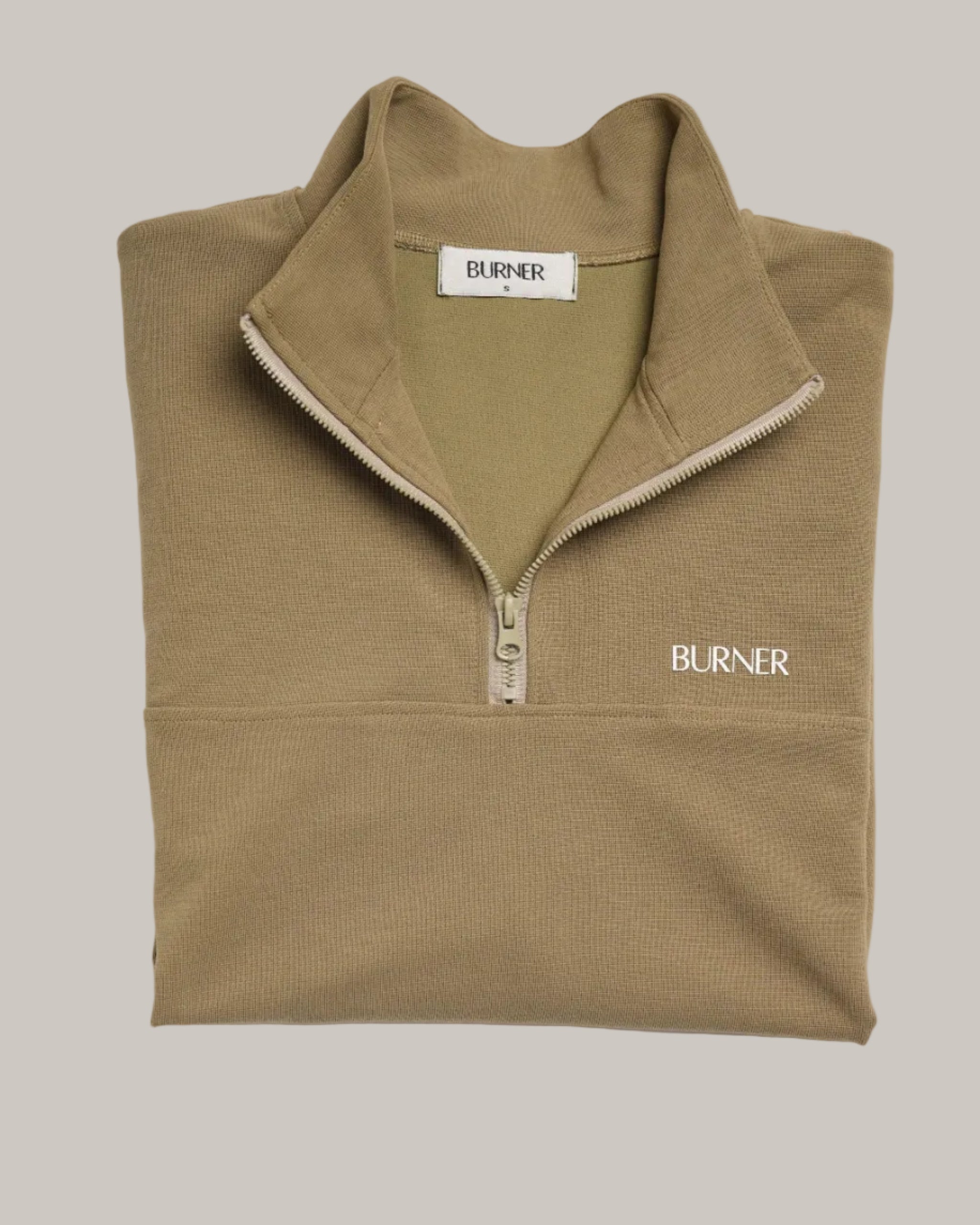 The Quarter Zip Sweater