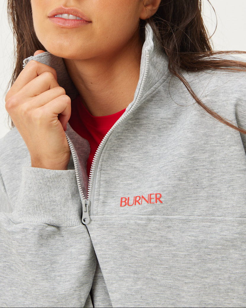The Quarter Zip Sweater